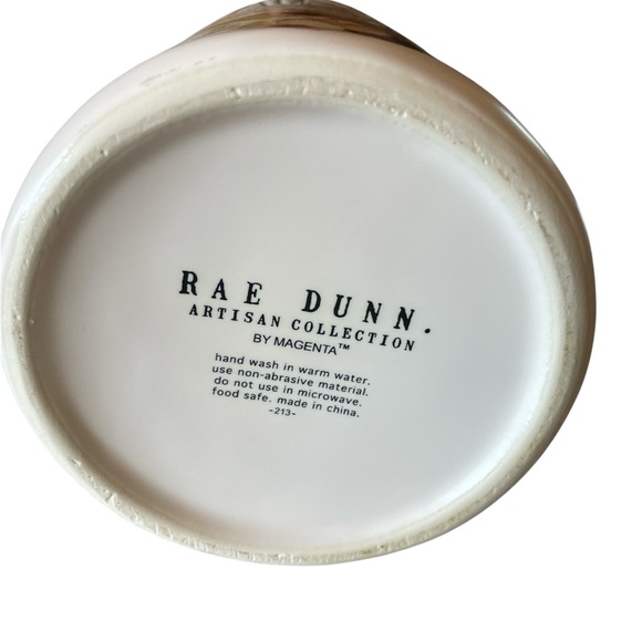 Rae Dunn Cream Floral Pitcher - Autumn Theme - Picture 4 of 8